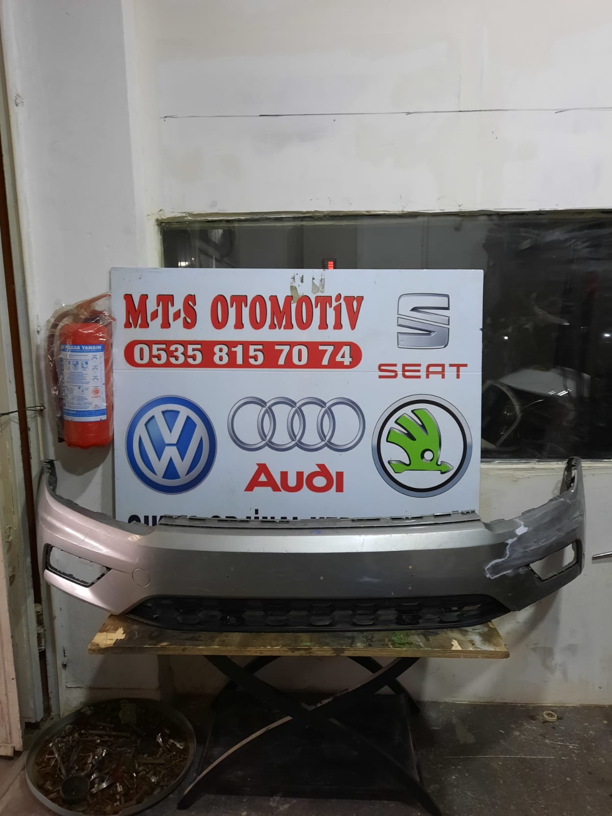 Volkswagen tiguan ön tampon 2014-2020